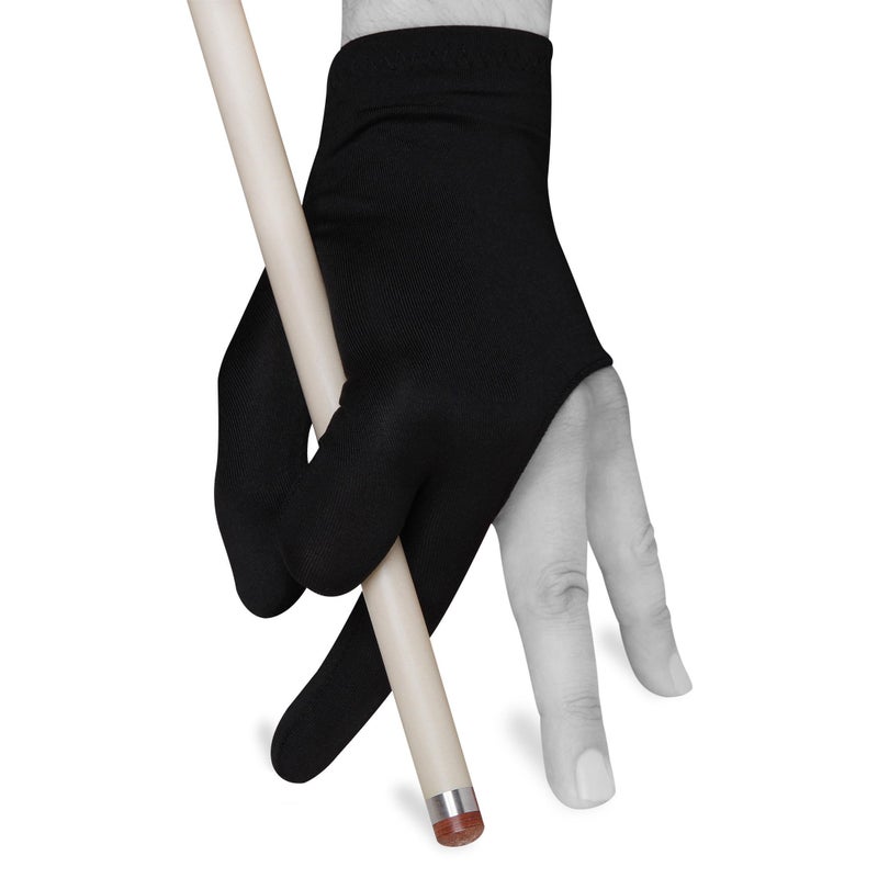 Quality gloves Billiard Fits Either Hand - One Size fits All - Choose Your Color (Black) - Image 1